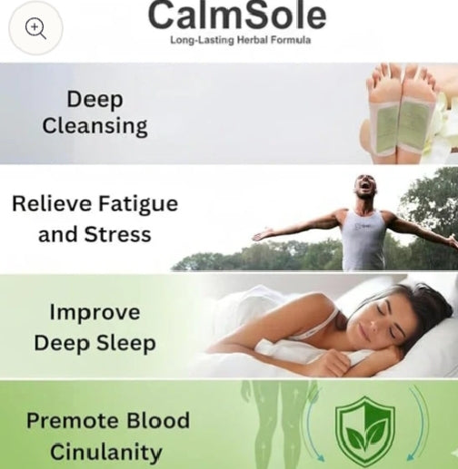 Harbal Detox Foot Patches Pads for Body Stress Relief (Set of 10)(Pack Of 2)