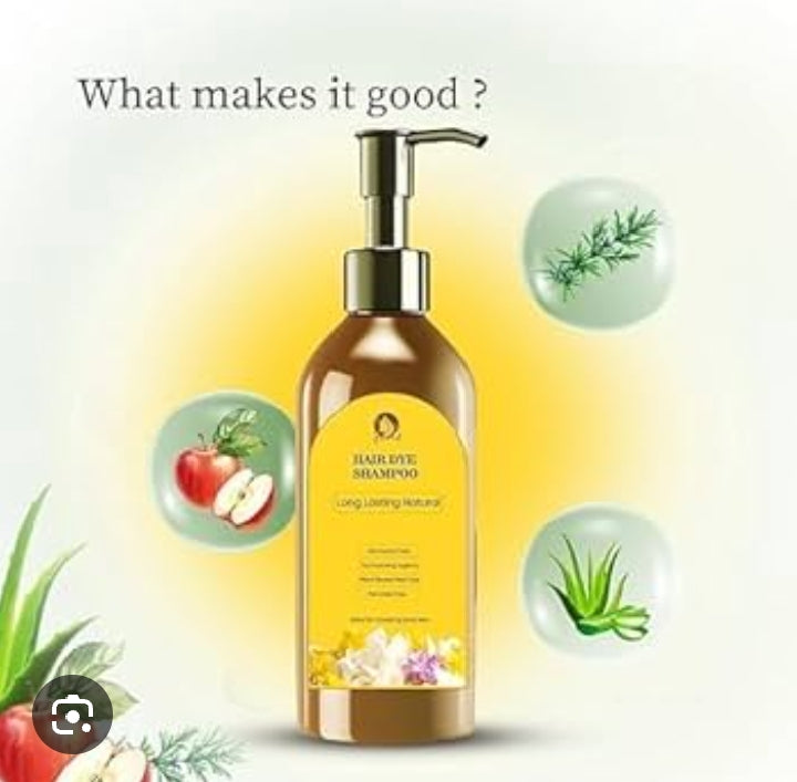 Long Lasting Natural Hair Dye Shampoo - 2