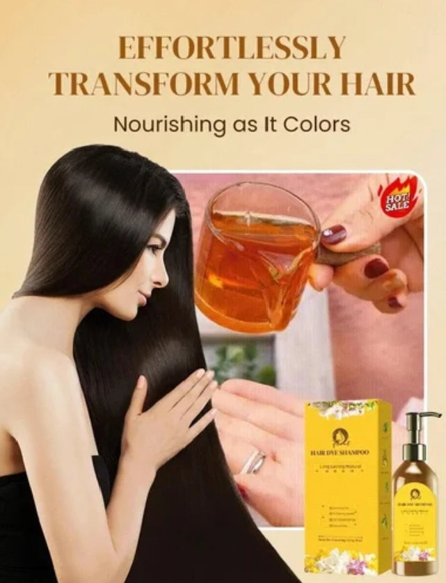 Long Lasting Natural Hair Dye Shampoo - 2